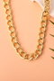 Heliophilia Silver CK9931 Collar Dorado de Metal